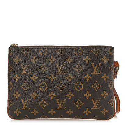 Louis Vuitton Monogram Alligator Trim Mahina XL Pochette 1 of 9