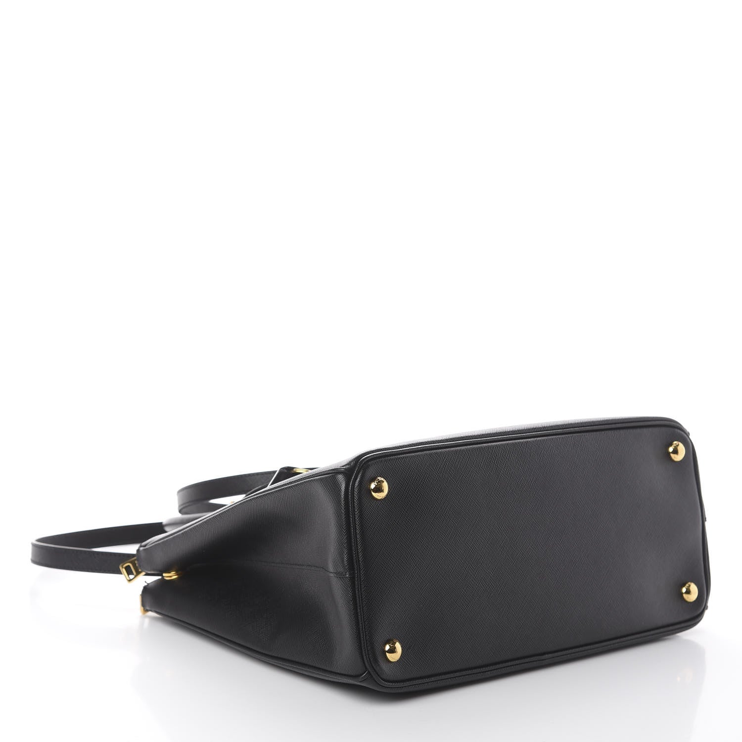 Prada Saffiano Lux Large Galleria Double Zip Tote Black 3 of 8
