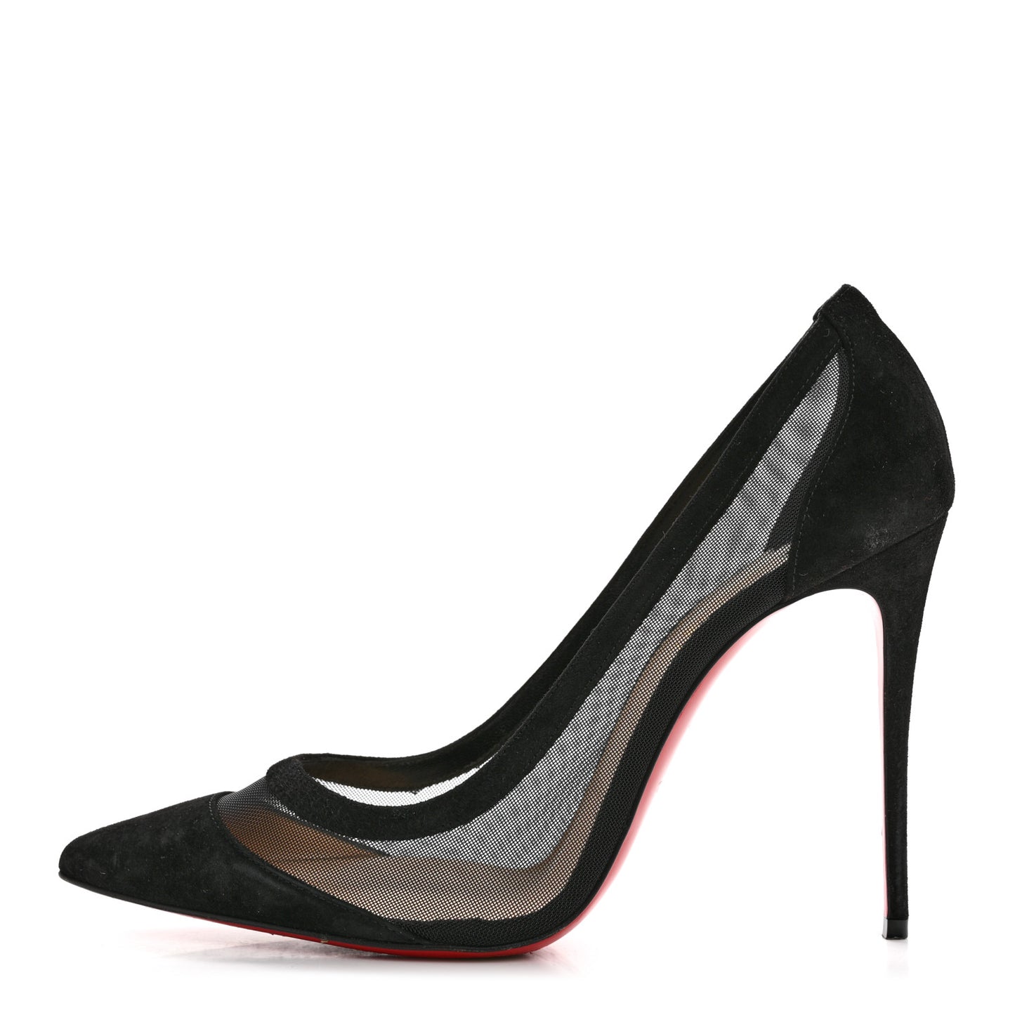 Veau Velours Rete Galativi 100 Pumps 39.5 Black