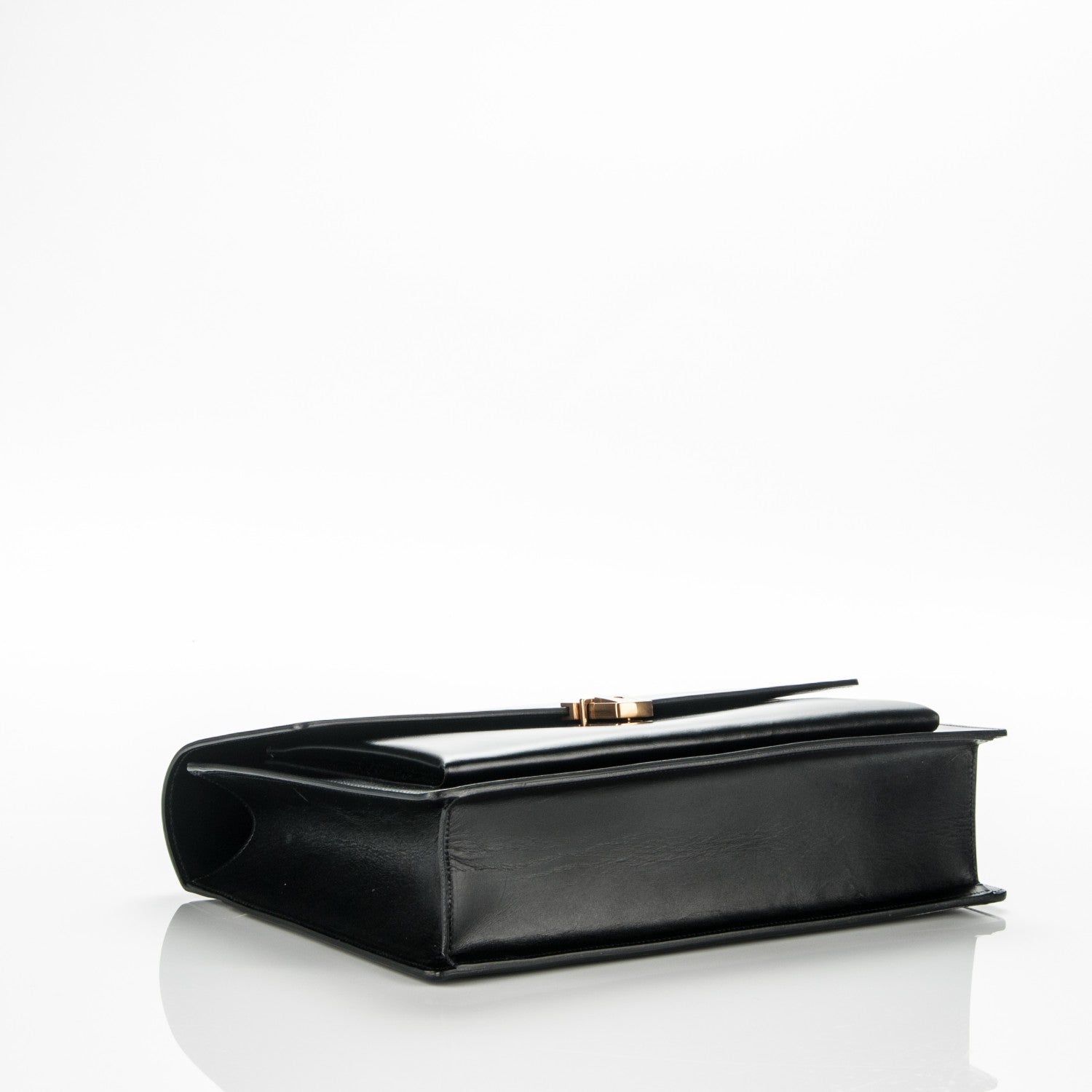 Saint Laurent Calfskin Large Highschool Satchel Black 4 of 6