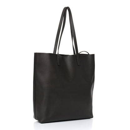 Saint Laurent Calfskin Medium Shopping Tote Haunting Green 2 of 15