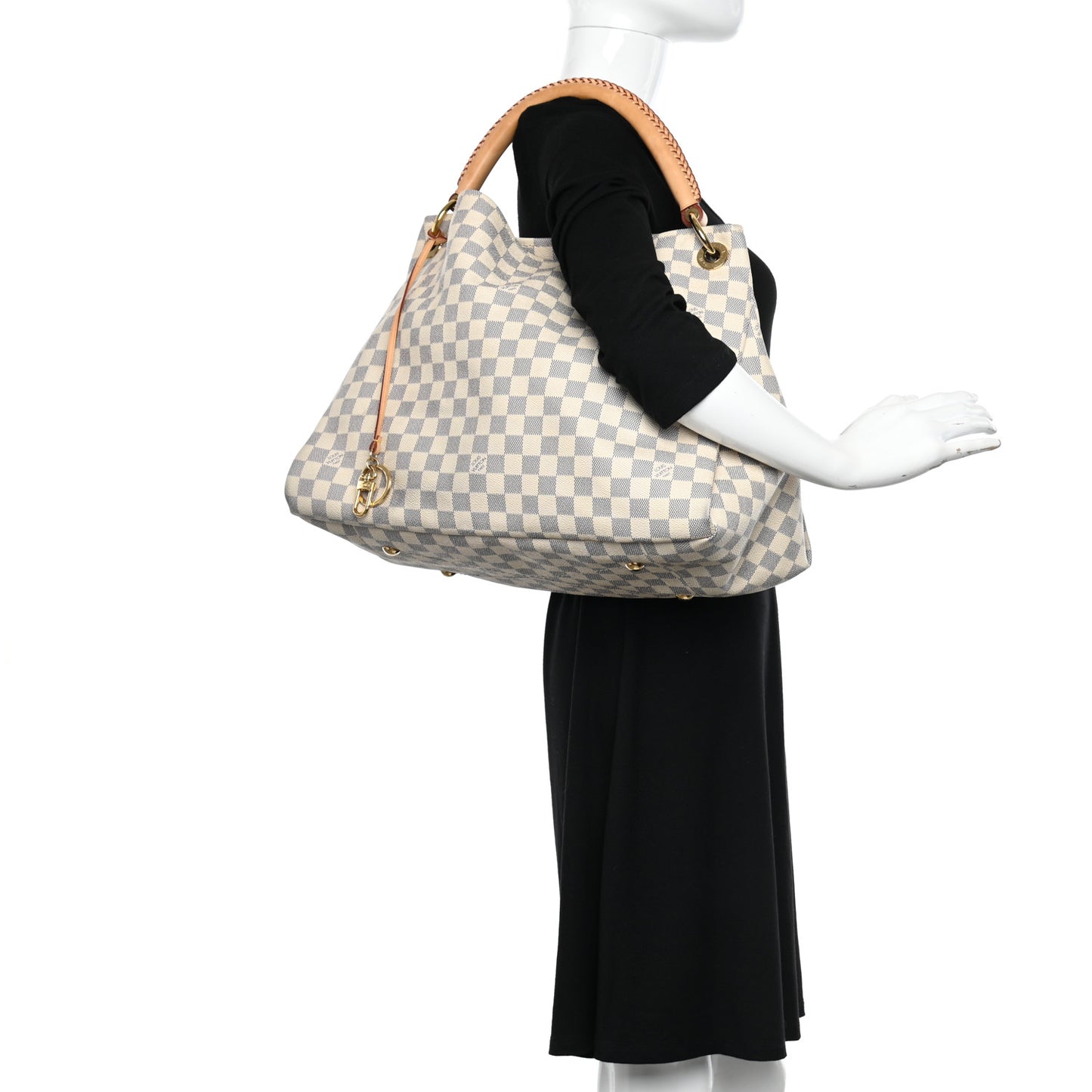 Damier Azur Artsy MM