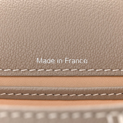 Delvaux Grained Rodeo Calfskin Surpique Mini Brillant Satchel Tourterelle Ivory 7 of 10