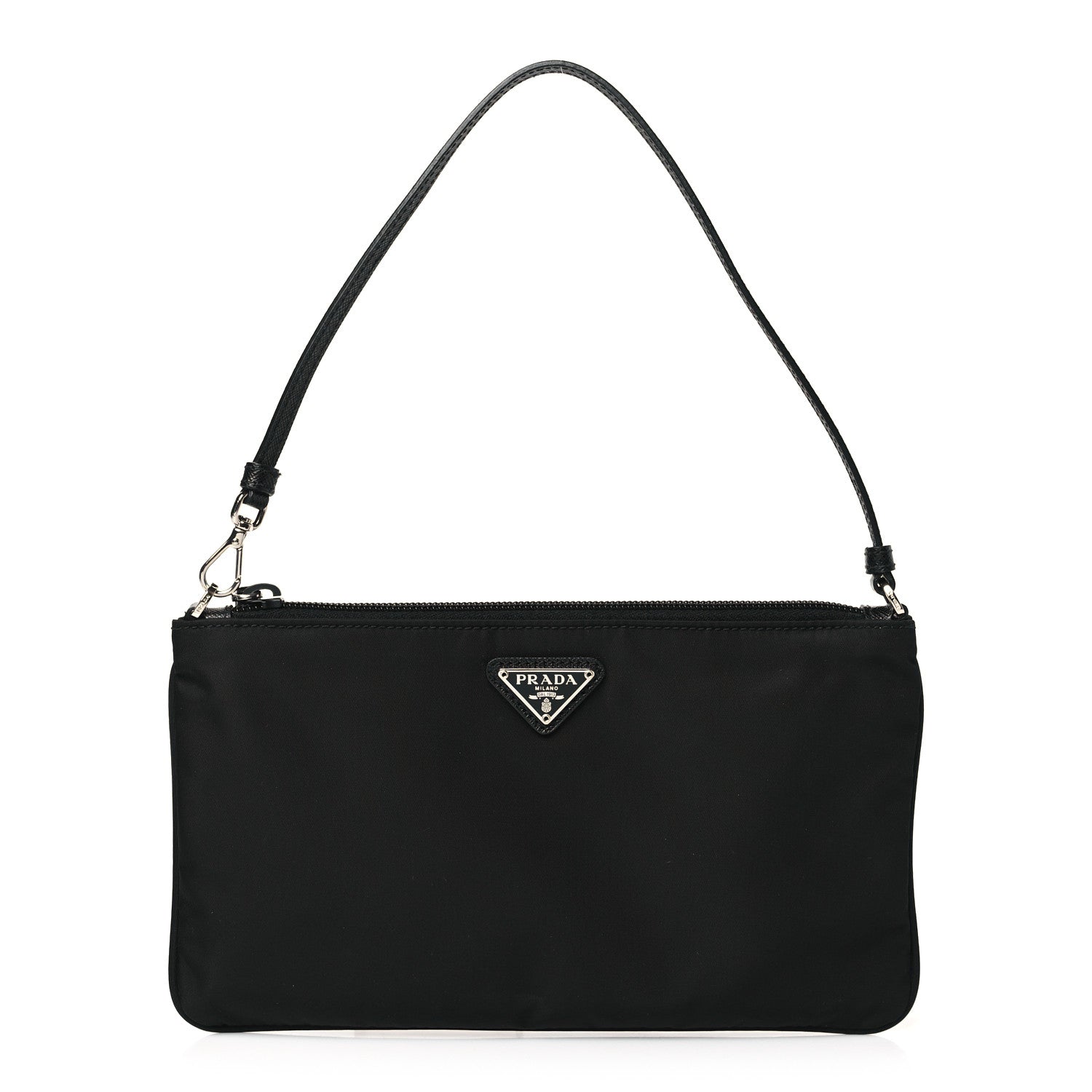 Prada Re-Nylon Vela Pouch Black 1 of 11