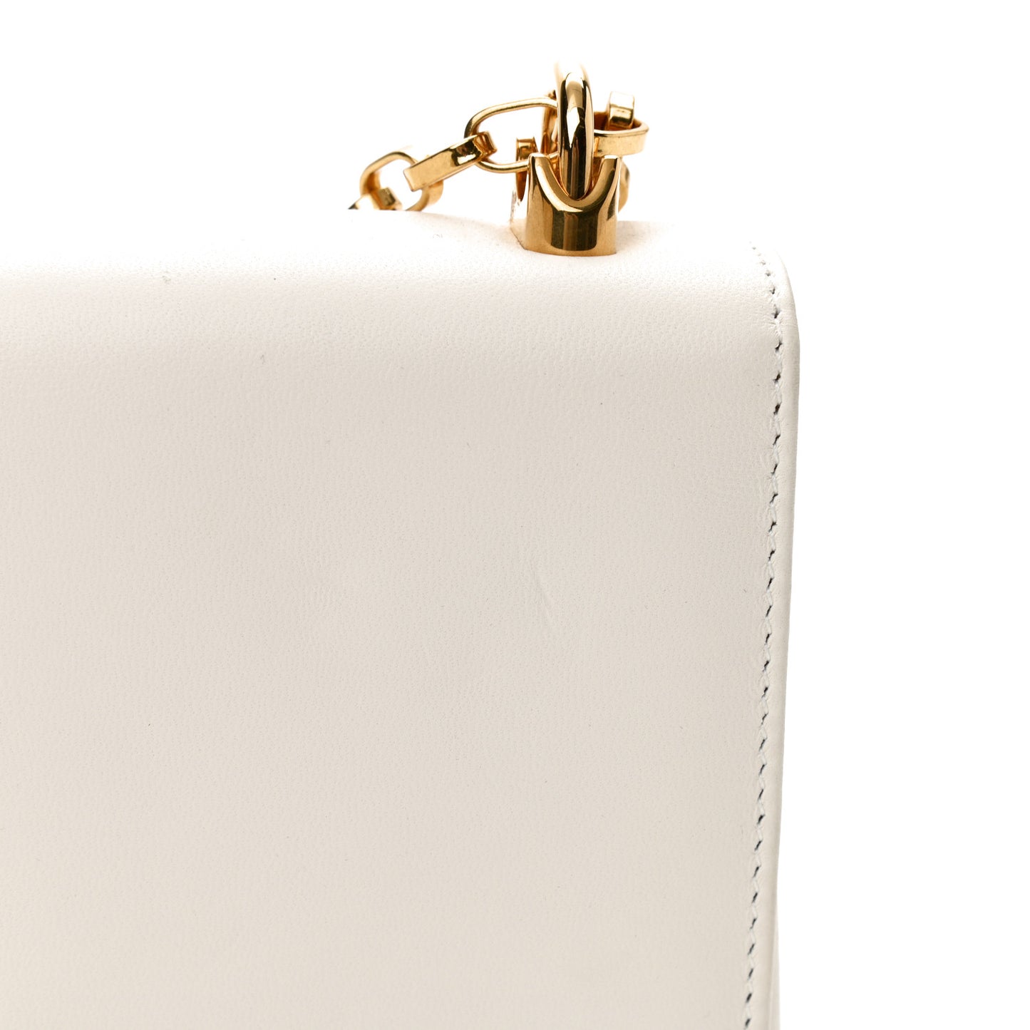 Nappa DG Girls Shoulder Bag White