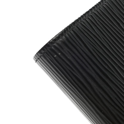 Louis Vuitton Epi French Purse Wallet Black 7 of 7