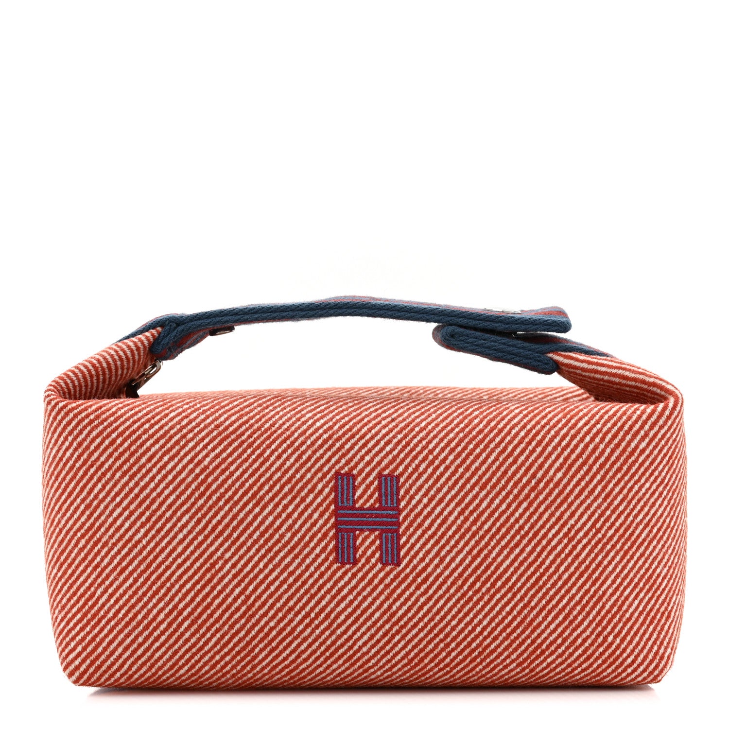 Hermes Wool Small Bride-A-Brac H Natte Pouch Tomette 1 of 9