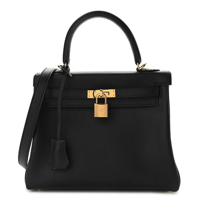 Hermes Swift Kelly Retourne 25 Black 1 of 10