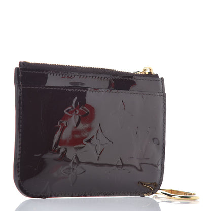 Louis Vuitton Vernis Key Pouch Amarante 3 of 6