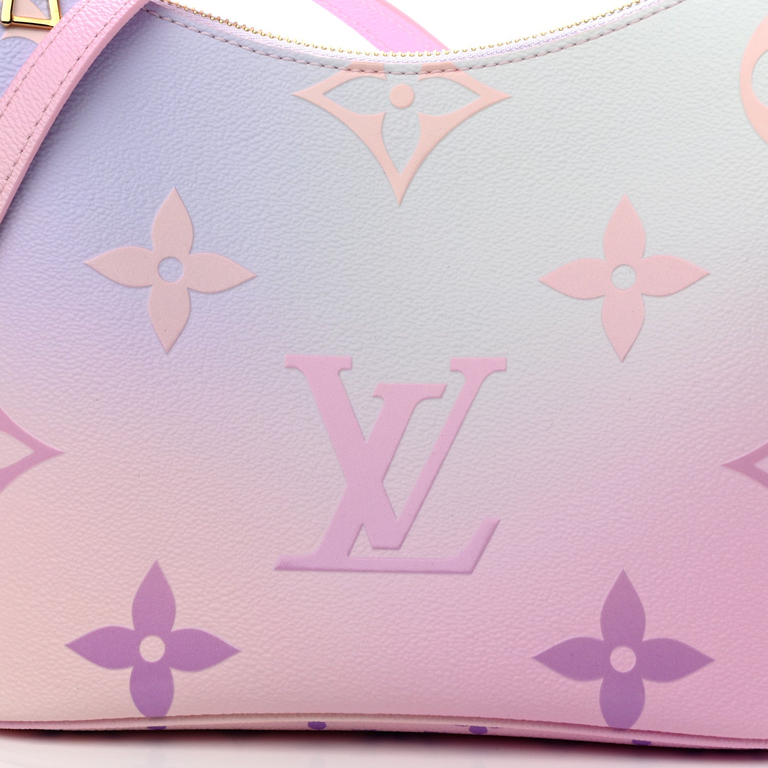 Louis Vuitton Monogram Giant Spring In The City Marshmallow Hobo PM Sunrise Pastel 7 of 9