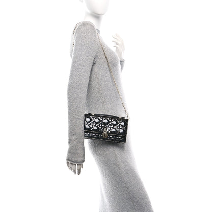 Christian Dior Patent Cannage Mini My Dior Bag Black 2 of 10