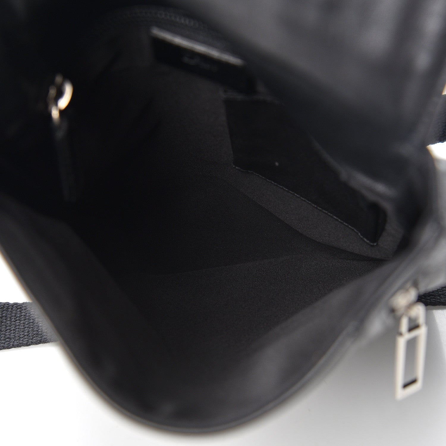 Christian Dior HOMME Calfskin Zip Messenger Black 7 of 10