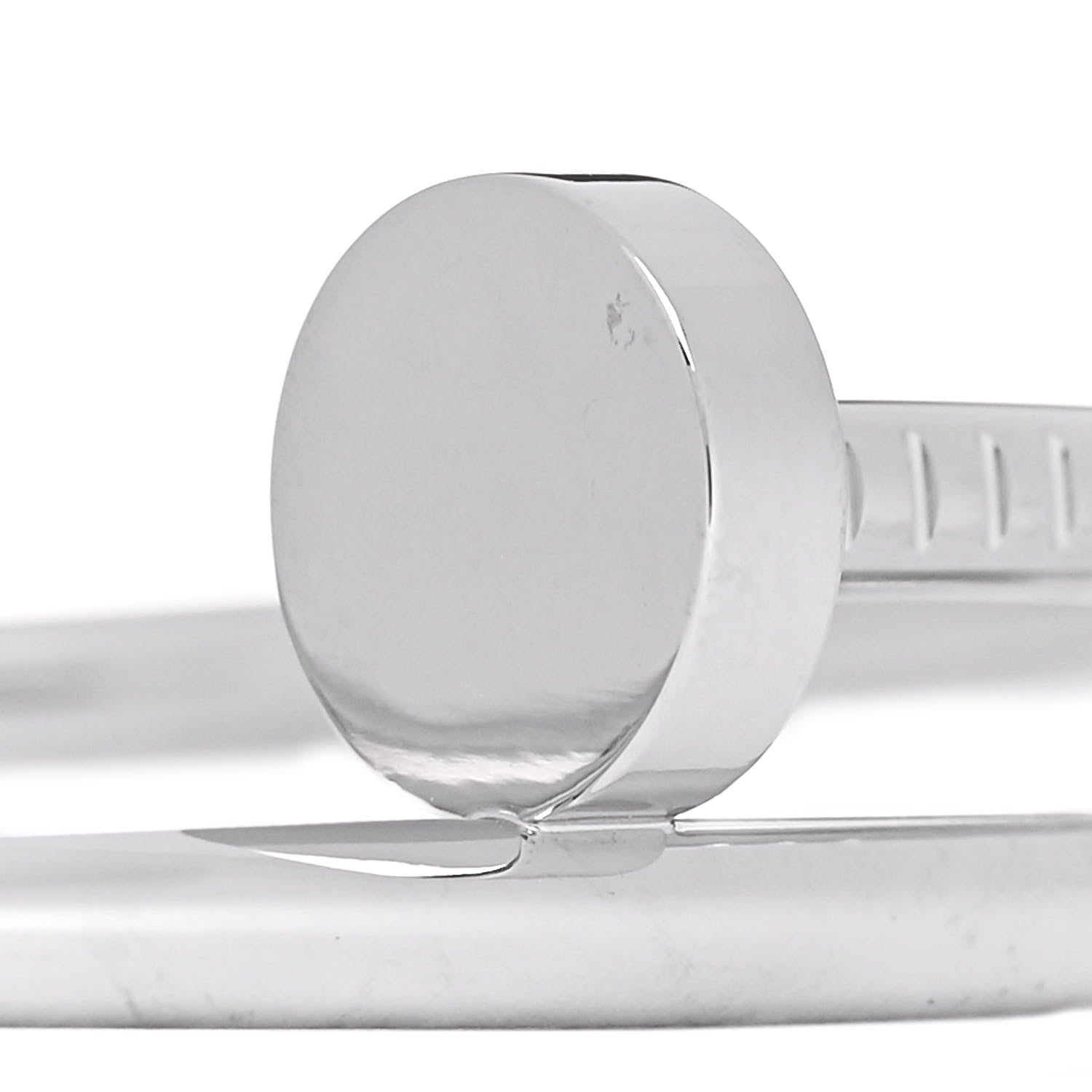 Cartier 18K White Gold Juste Un Clou Bracelet 17 3 of 5