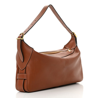 Celine Supple Calfskin Medium Romy Shoulder Bag Tan 3 of 15