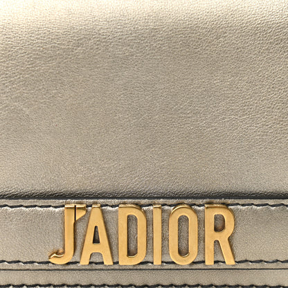 Christian Dior Metallic Calfskin Mini J'Adior Wallet On Chain Pouch Gold 8 of 15