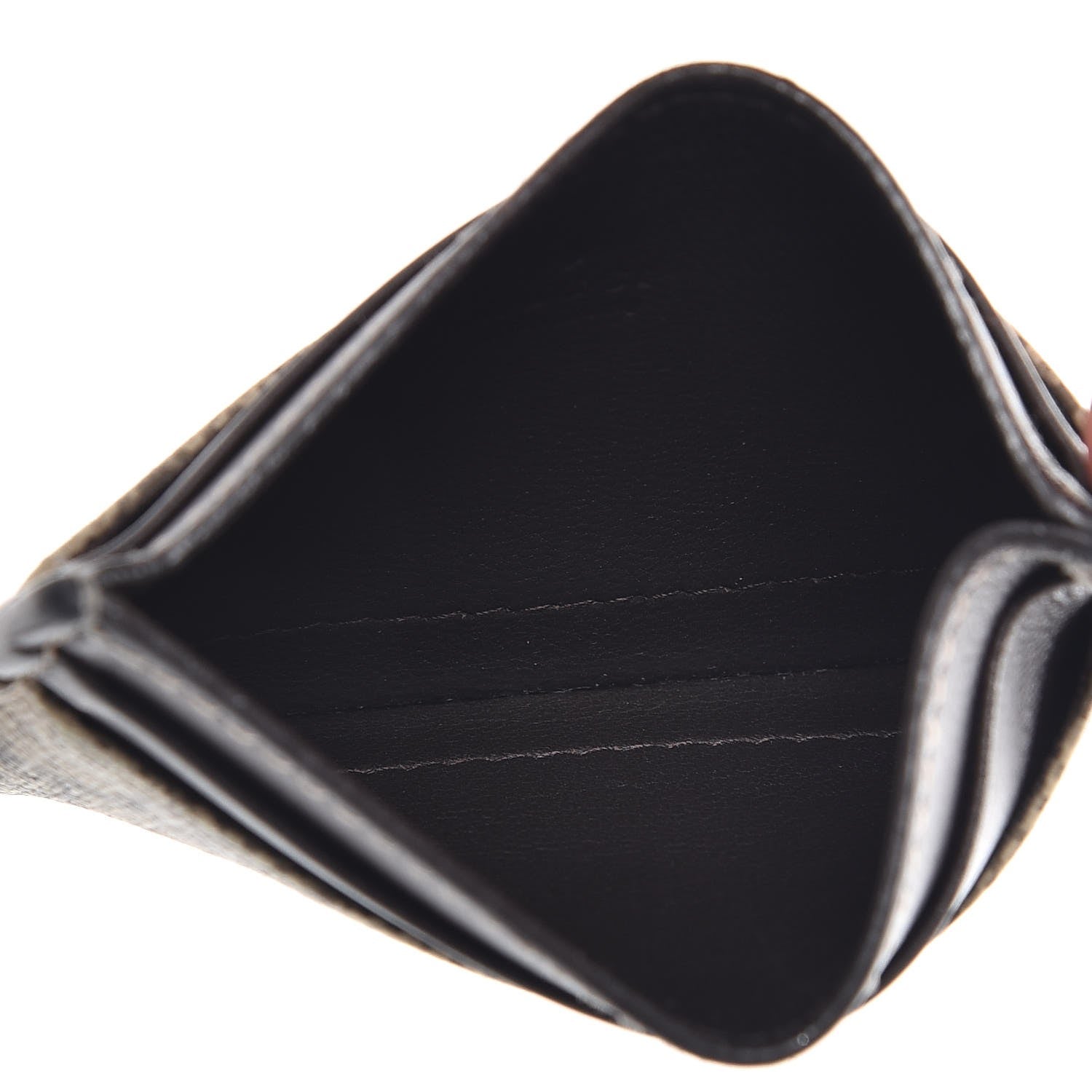 Gucci GG Supreme Monogram Card Holder Dark Brown 5 of 7