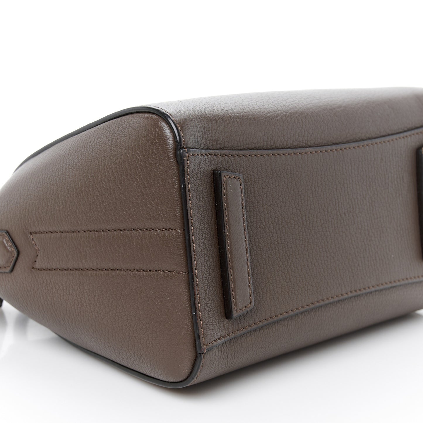 Sugar Goatskin Mini Antigona Storm Grey