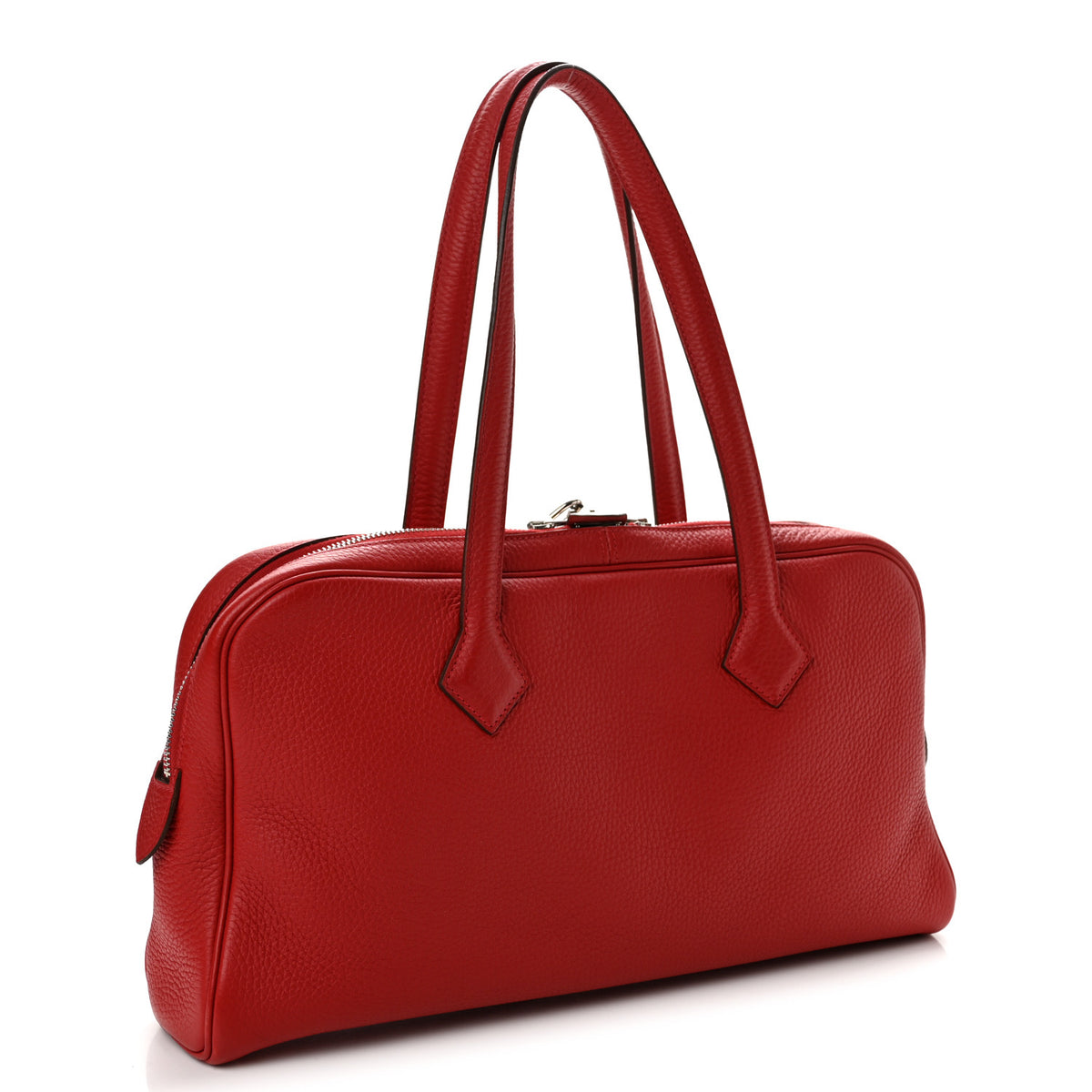 Hermes Taurillon Clemence Victoria Elan 38 Rouge Casaque 3 of 12