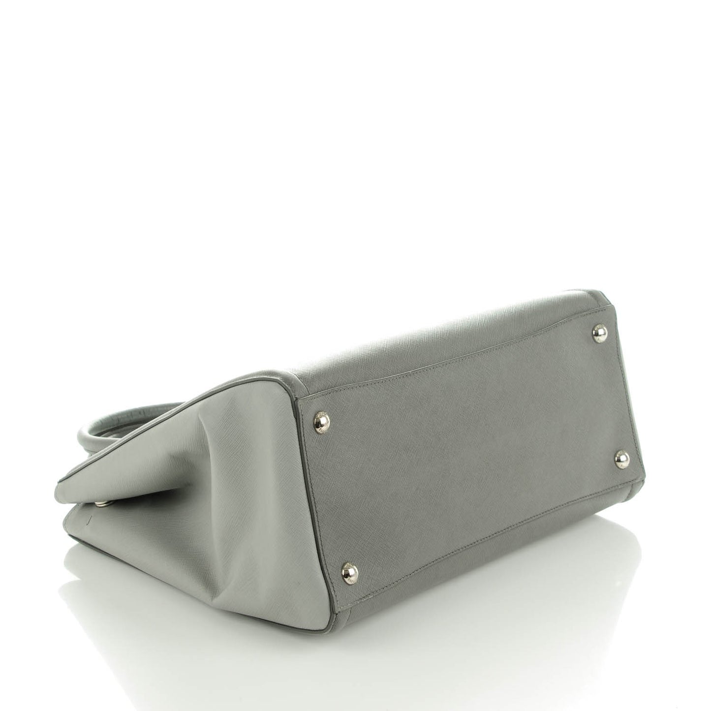 Saffiano Lux Bi-Color Tote Marmo Nube