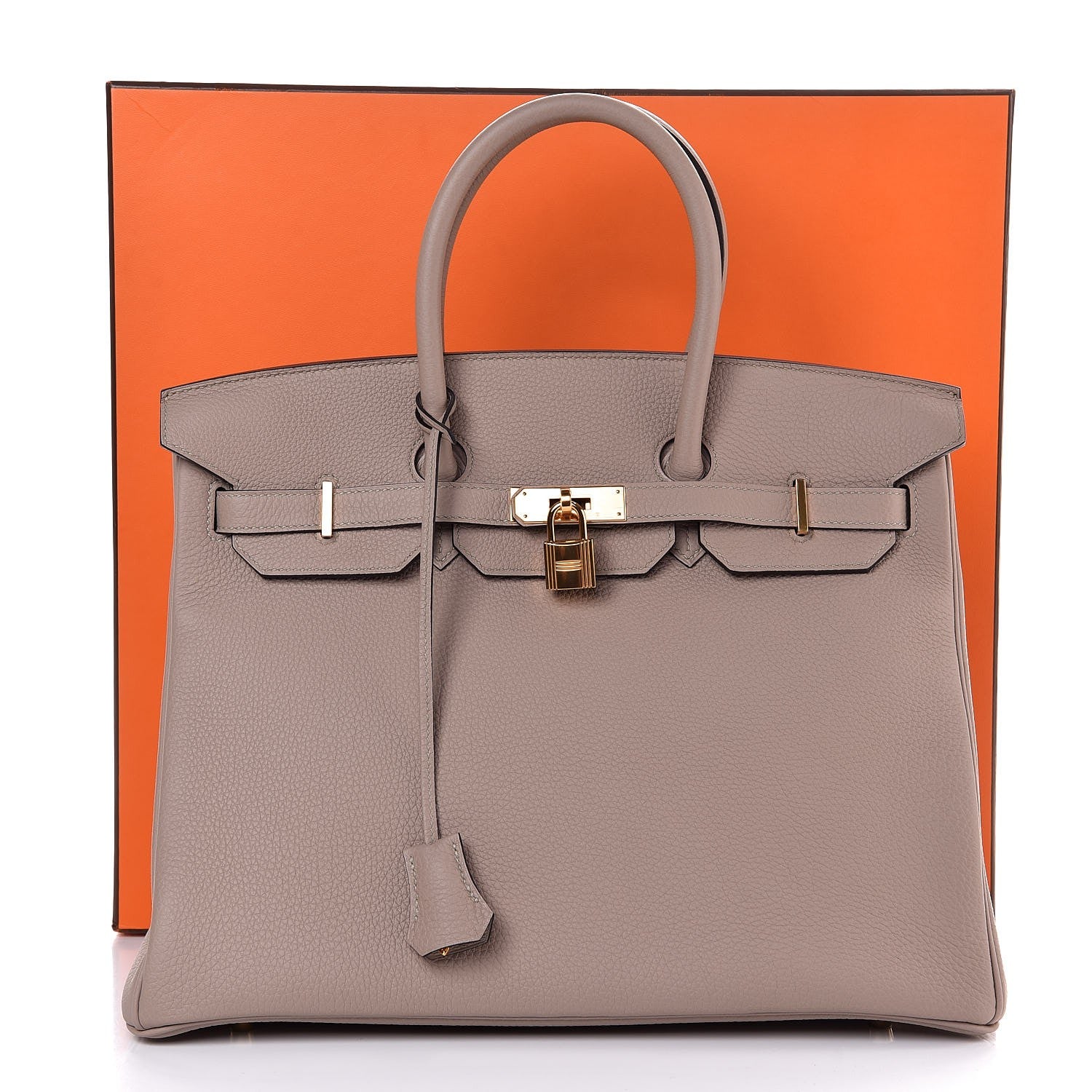 Hermes Togo Birkin 35 Gris Tourterelle 32 of 32