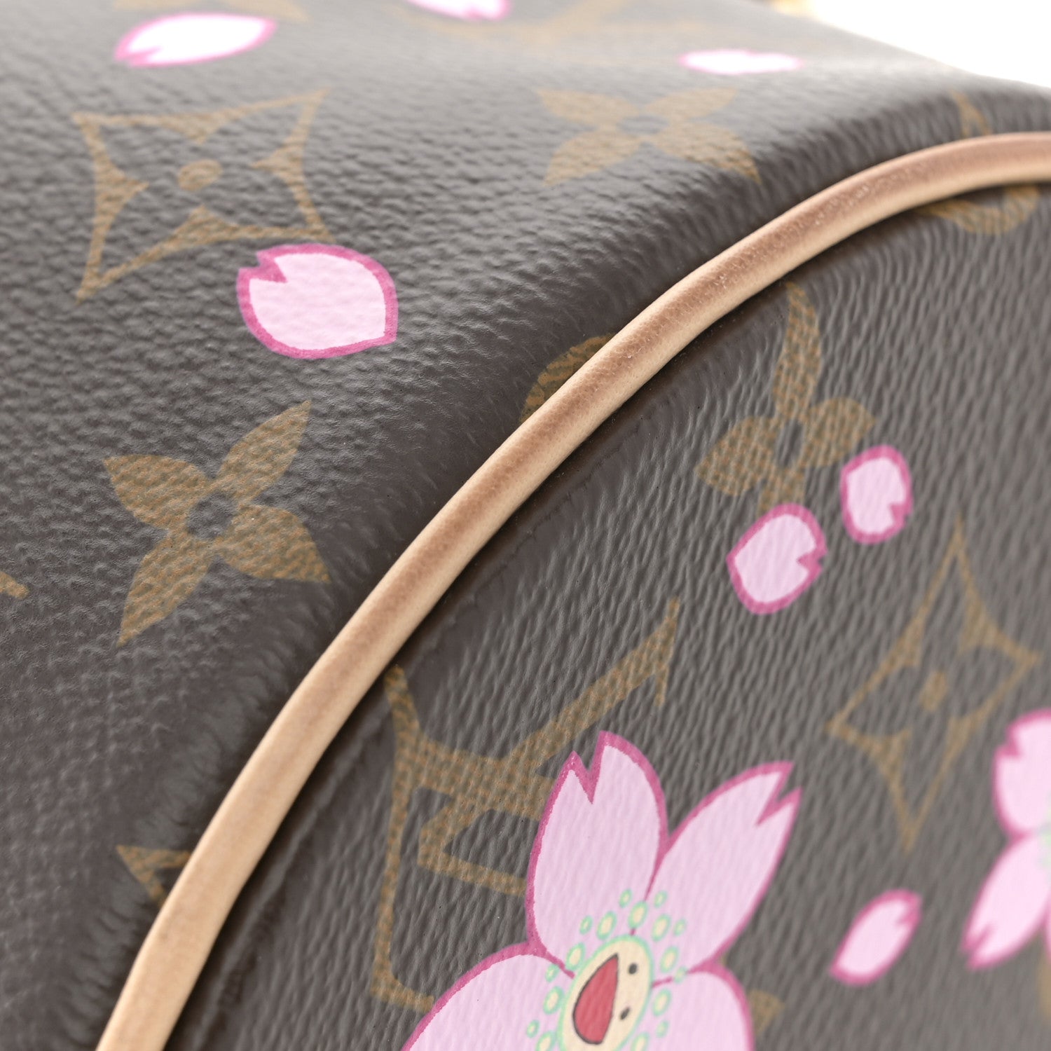 Louis Vuitton LV X TM Monogram Cherry Blossom Papillon Sakura Brown 12 of 14