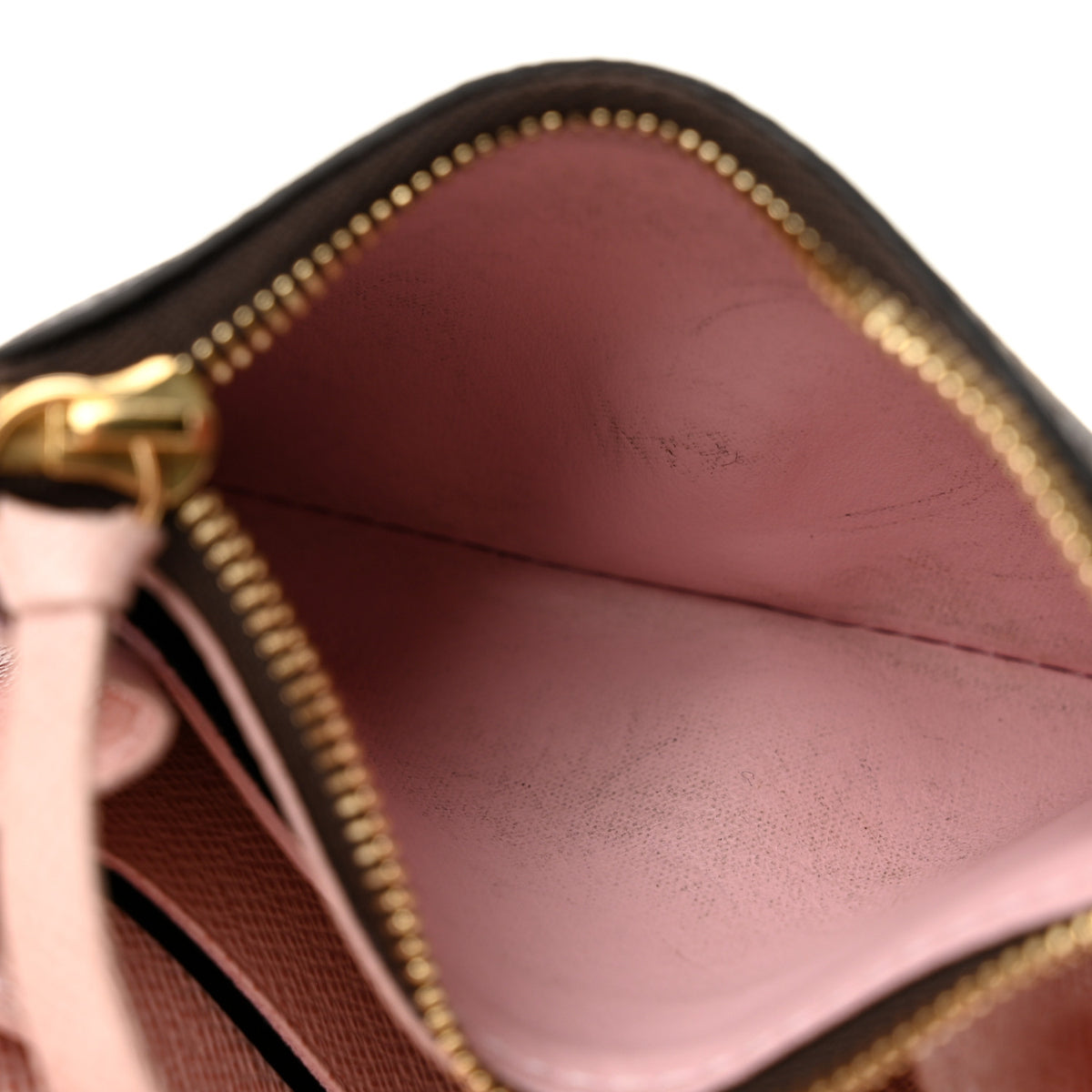 Monogram Rosalie Coin Purse Rose Ballerine