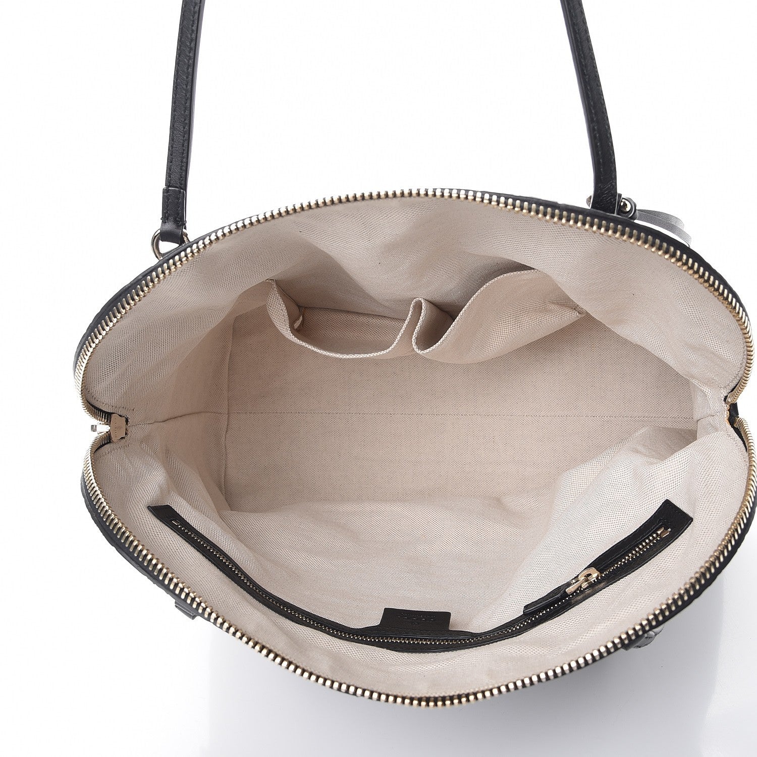 Gucci Guccissima Medium Bree Shoulder Bag Black 5 of 7