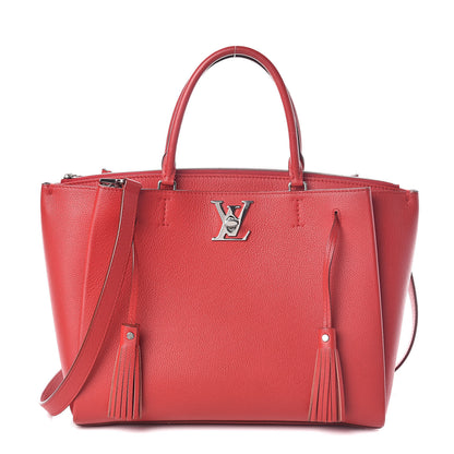 Louis Vuitton Calfskin Lockmeto Rubis 1 of 9