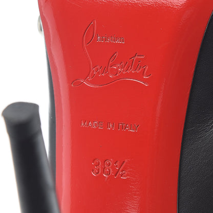 Christian Louboutin Kid Door Knock 120 Platform Pumps 38.5 Black 10 of 12