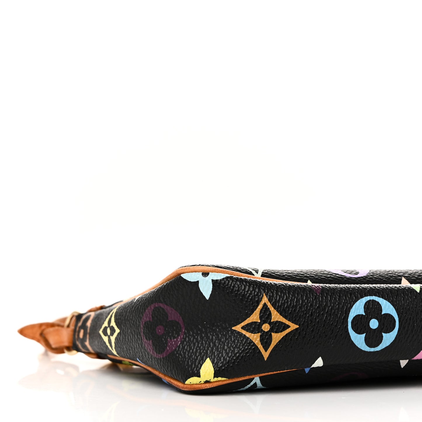 Monogram Multicolor Pochette Accessories Black