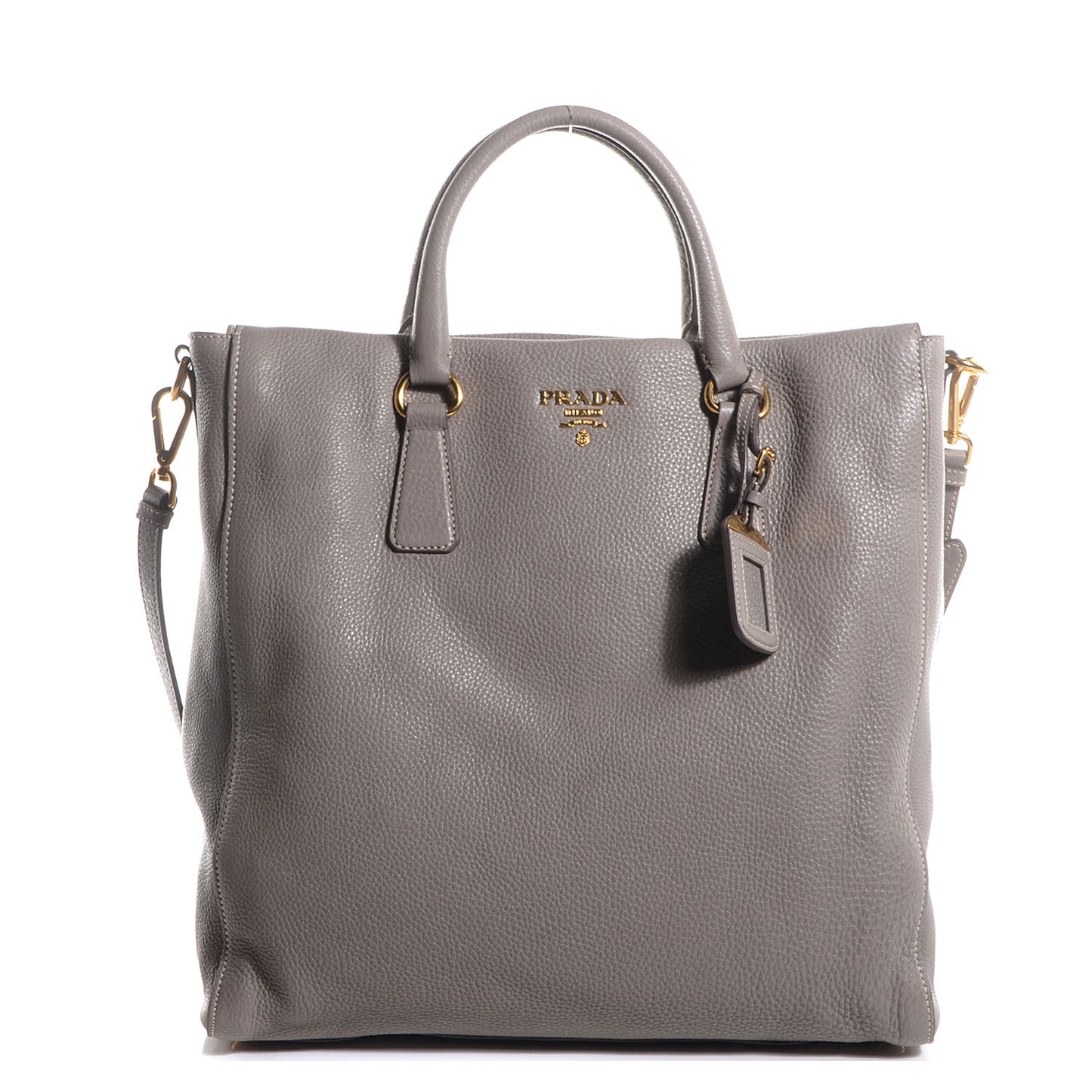 Vitello Daino North South Tote Argilla