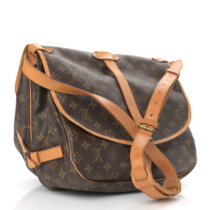 Louis Vuitton Monogram Saumur 35 2 of 12