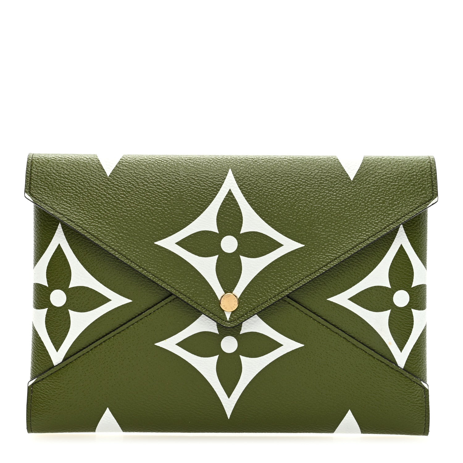 Louis Vuitton Monogram Giant Large Kirigami Pochette Kaki 1 of 6