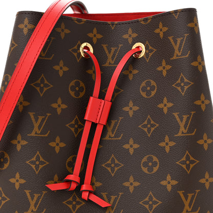 Louis Vuitton Monogram Neonoe MM Coquelicot 7 of 9