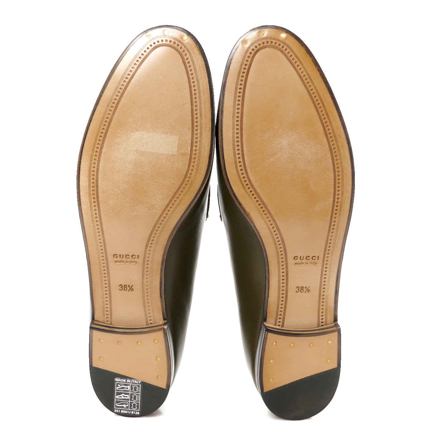 Calfskin Womens Jordaan Loafers 38.5 Luscious Green