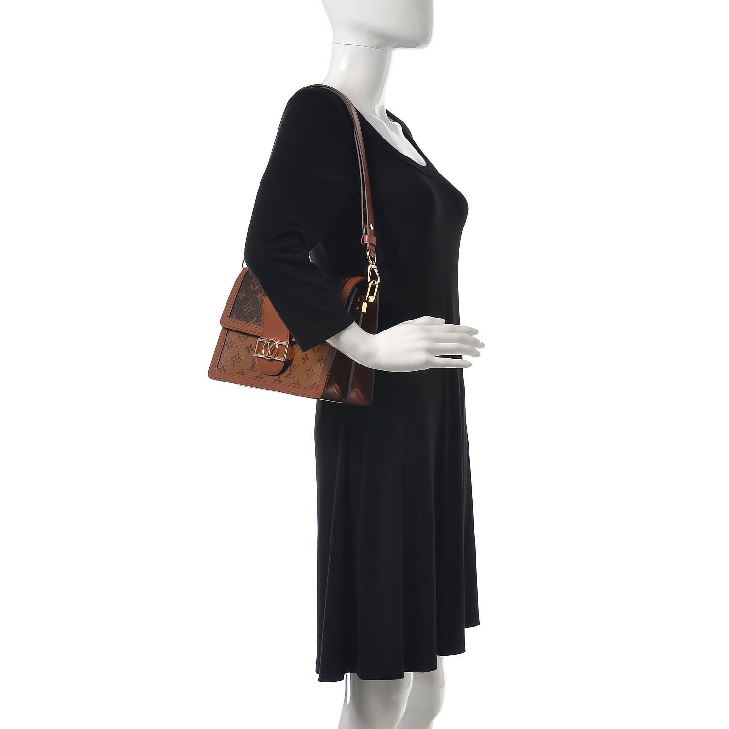Louis Vuitton Reverse Monogram Dauphine MM 2 of 8