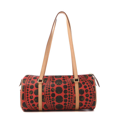 Louis Vuitton Monogram Kusama Pumpkin Dots Papillon 30 Red 1 of 11