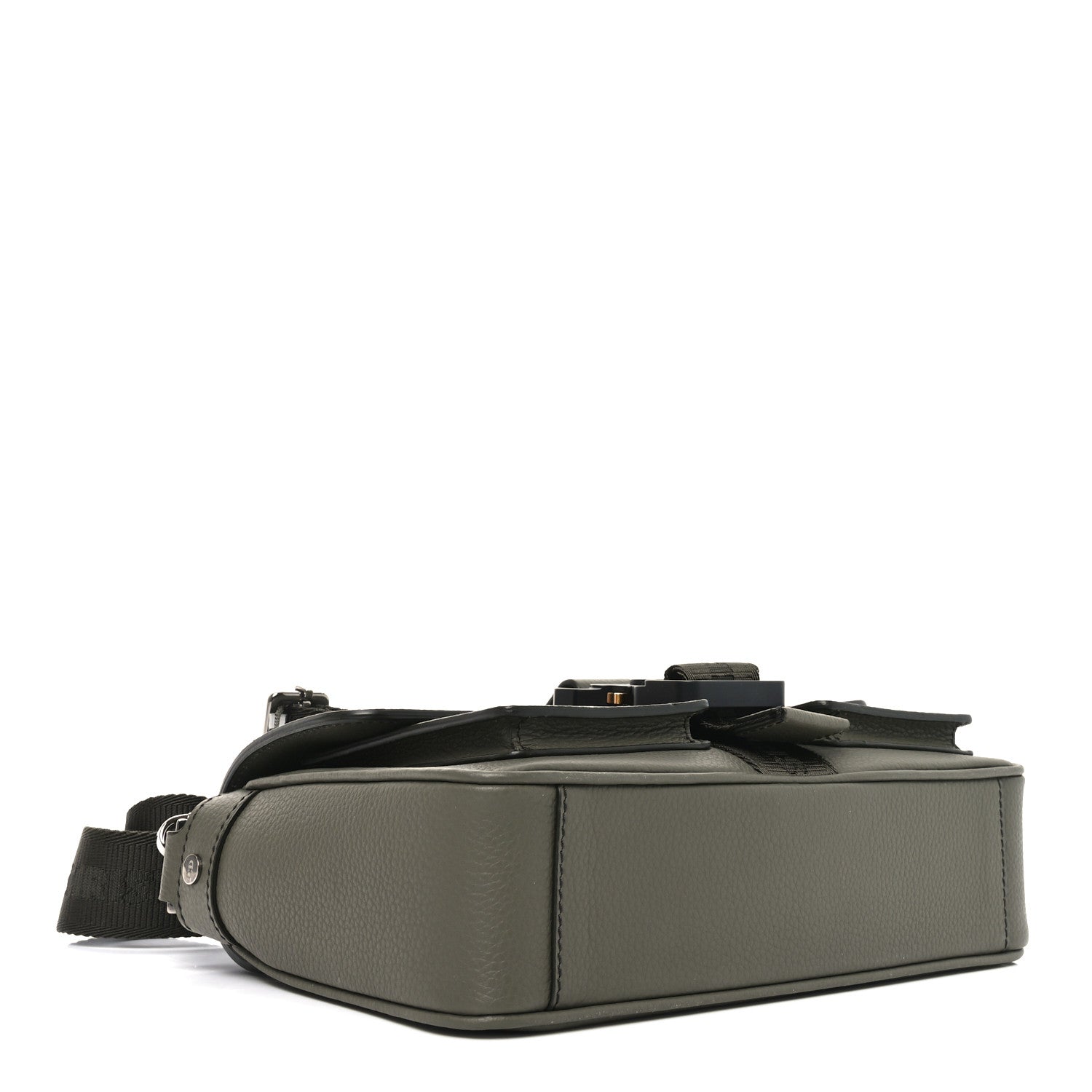 Christian Dior Grained Calfskin Hit The Road Bag Dark Green 4 of 10