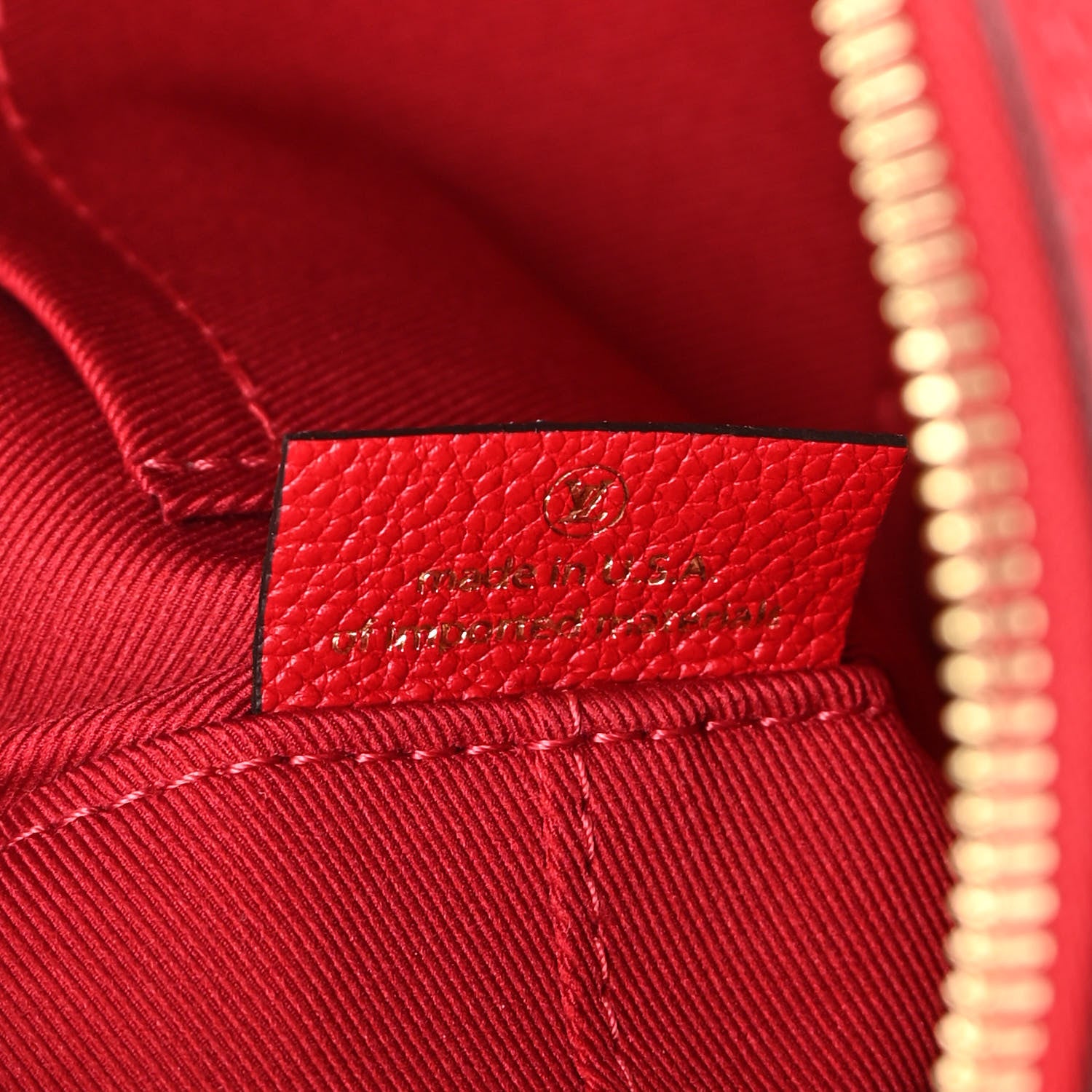 Louis Vuitton Empreinte Saintonge Scarlet 7 of 15