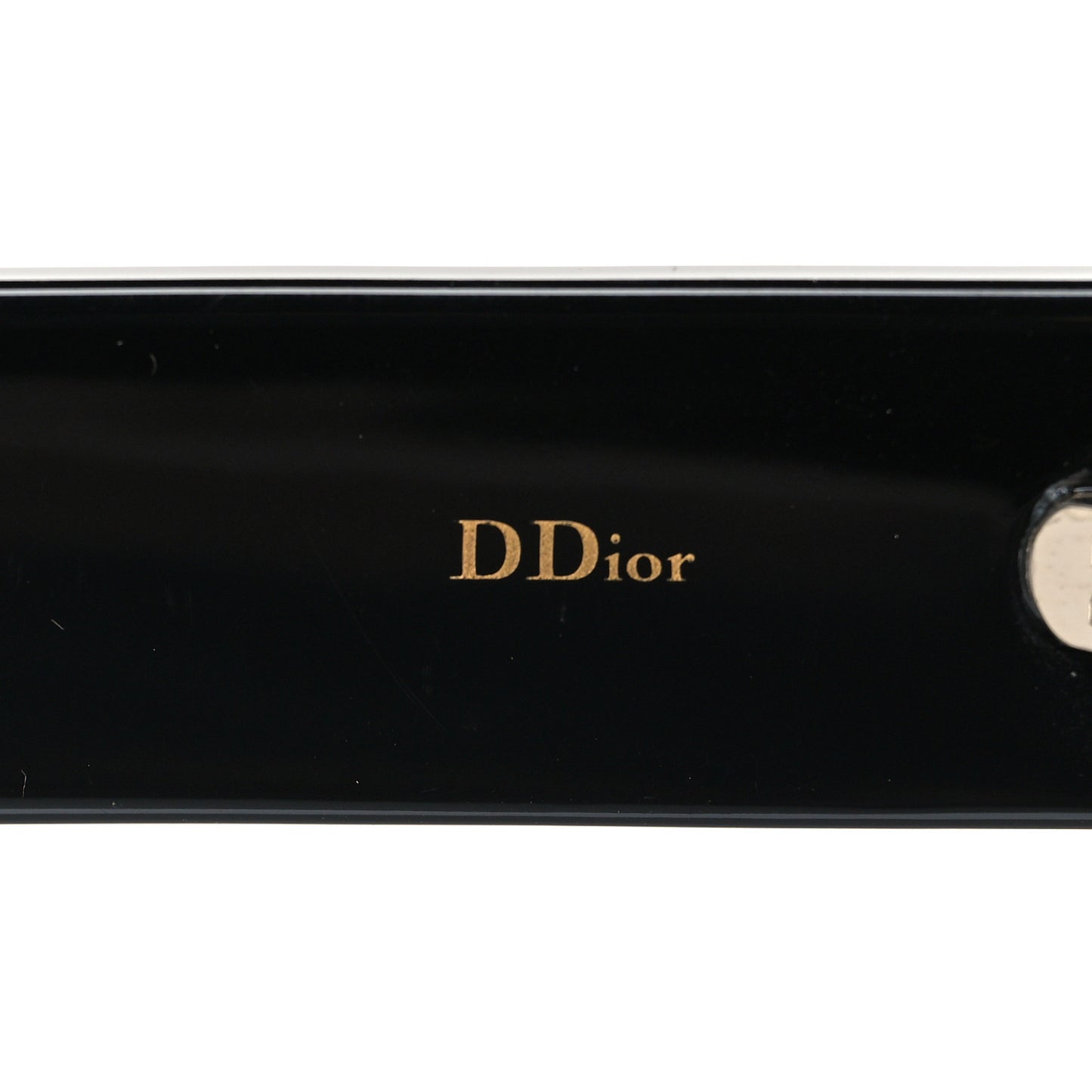 Acetate DDior Square Sunglasses Black