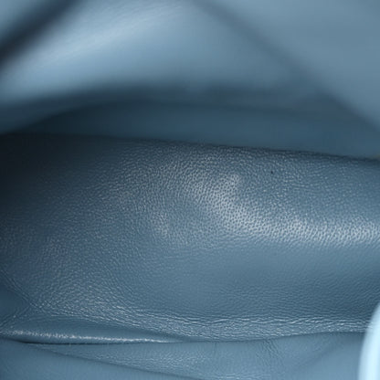 Chanel Sequin Tri-color Waterfall Backpack Light Blue 5 of 12