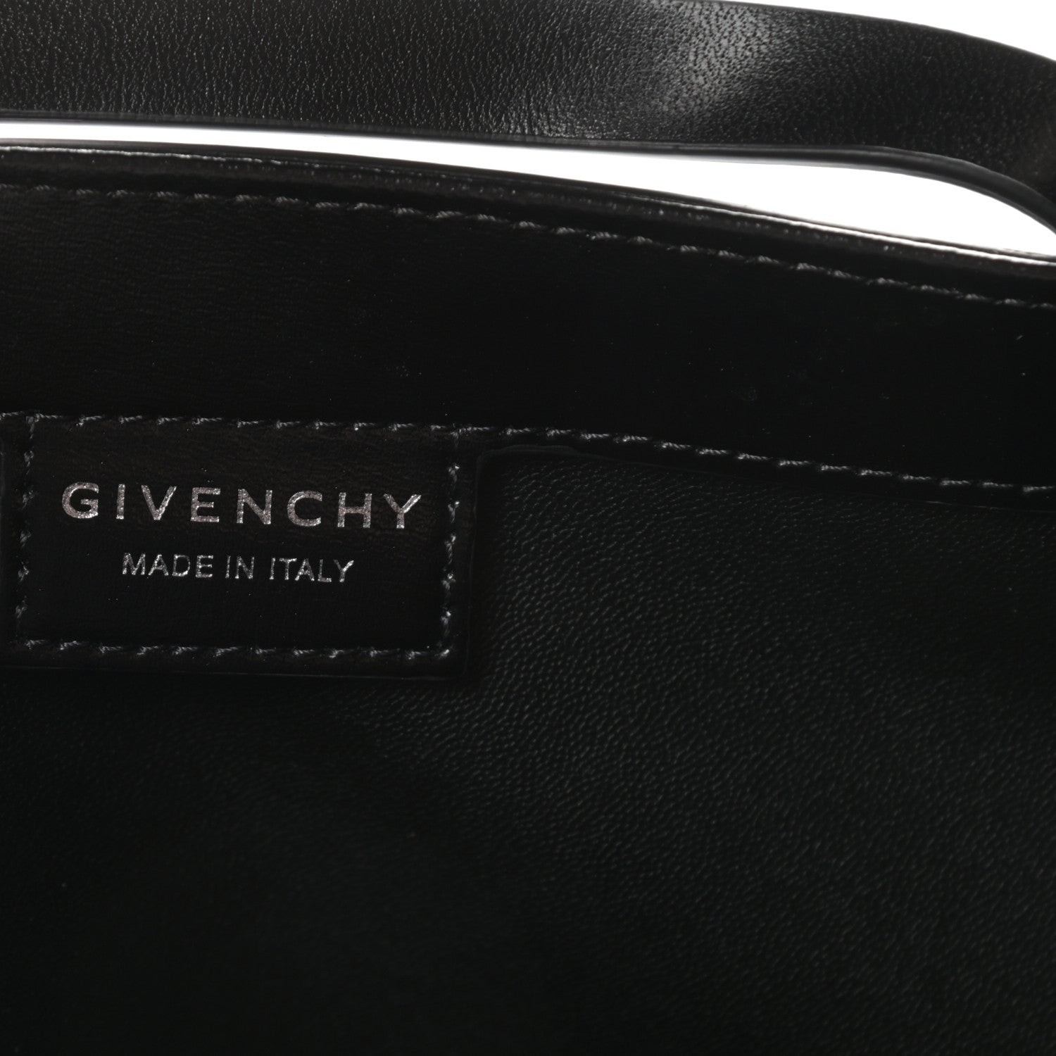 Givenchy Box Calfskin Large Cut Out Shoulder Bag Black 6 of 11