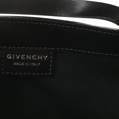 Givenchy Box Calfskin Large Cut Out Shoulder Bag Black 6 of 11