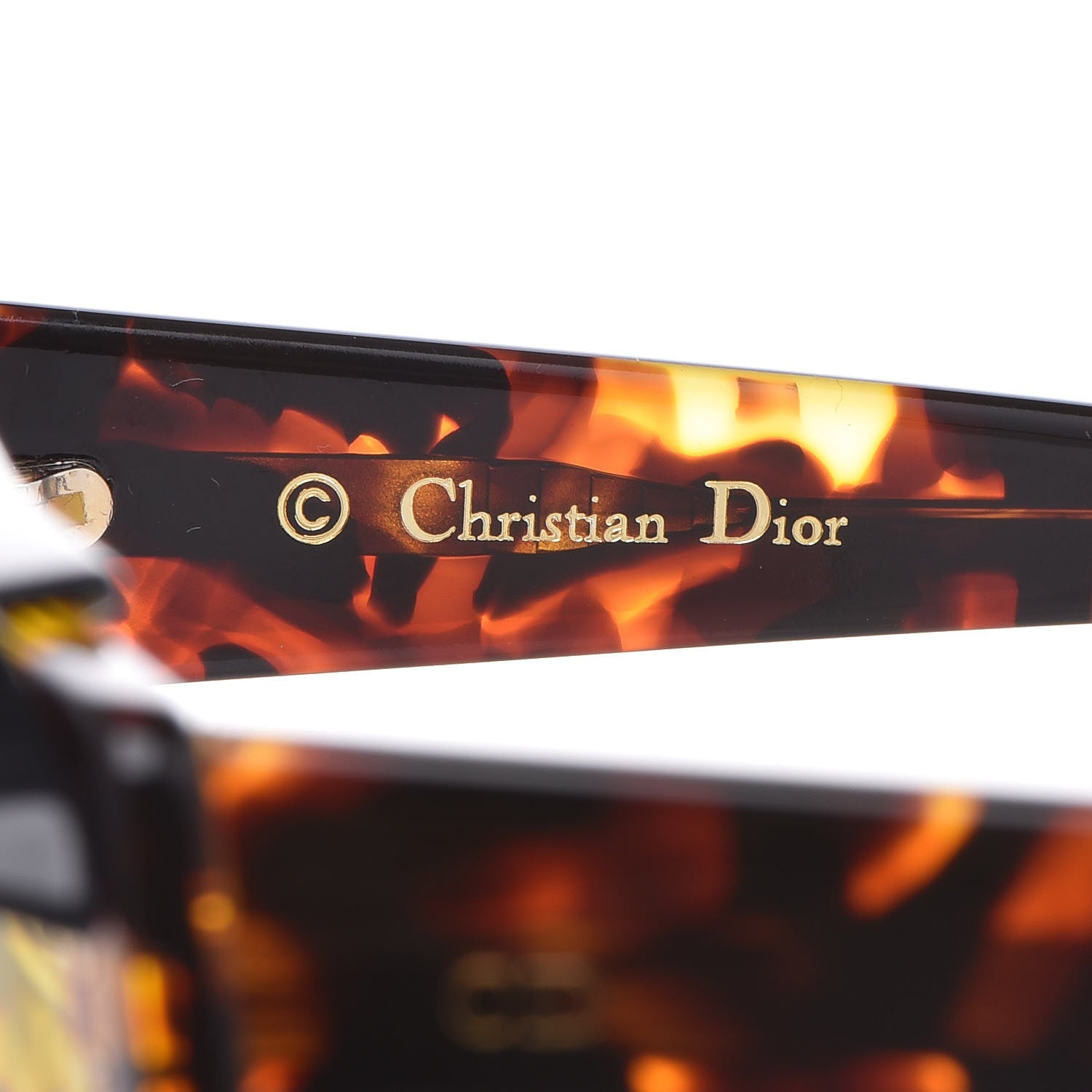 Christian Dior Club 2 Sunglasses Tortoise Yellow 7 of 8