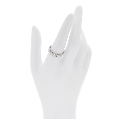 Tiffany Platinum Diamond Victoria Alternating Band Ring 55 7.25 2 of 5