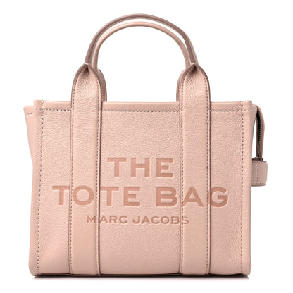 Marc Jacobs Grained Calfskin Small The Tote Bag Taupe 1 of 13