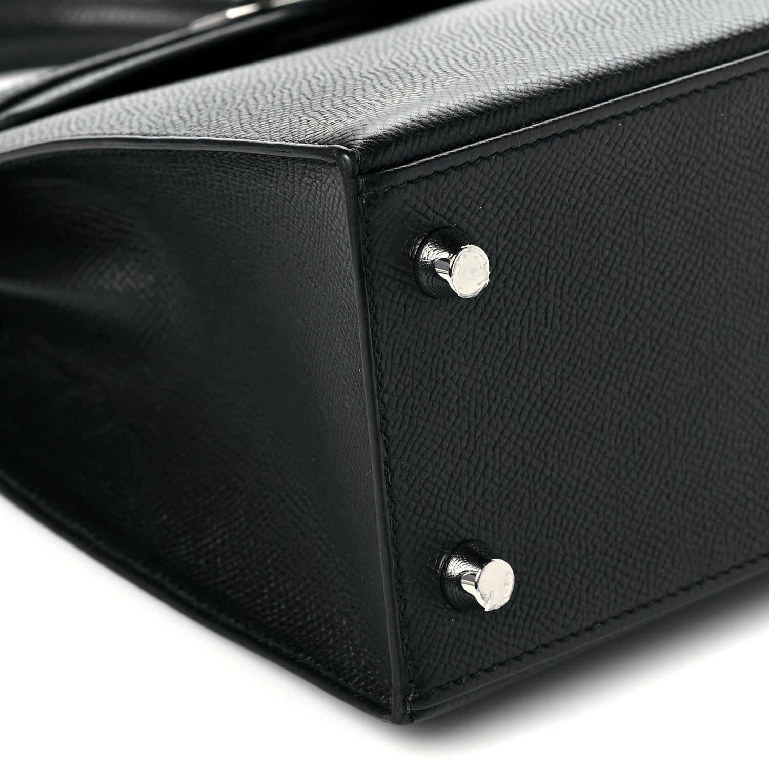 Hermes Epsom Kelly Sellier 25 Black 9 of 10