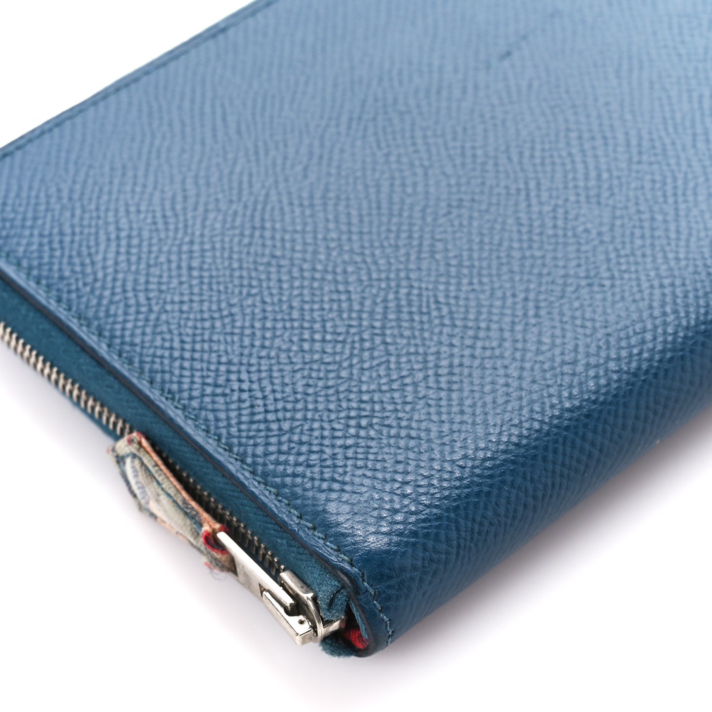 Epsom Silk'In Wallet Bleu De Galice