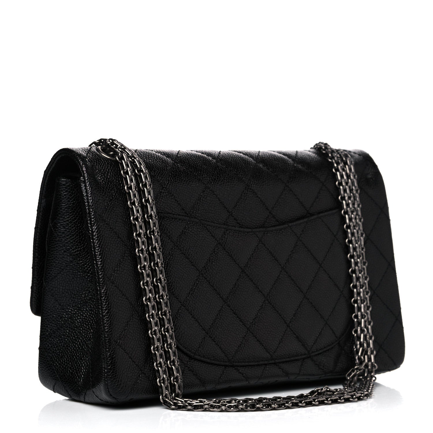 Chanel Caviar Quilted 2.55 Reissue 226 Flap Black 3 of 18