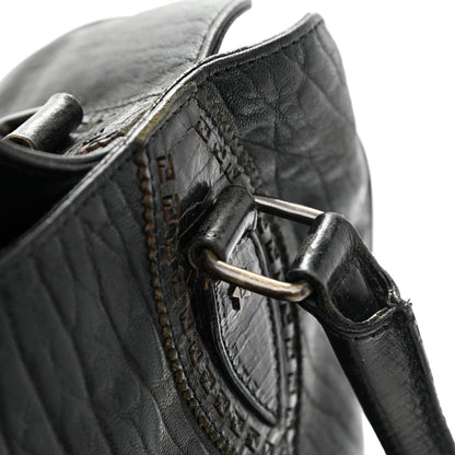 Fendi Distressed Lambskin Large Bag De Jour Tote Black 18 of 24